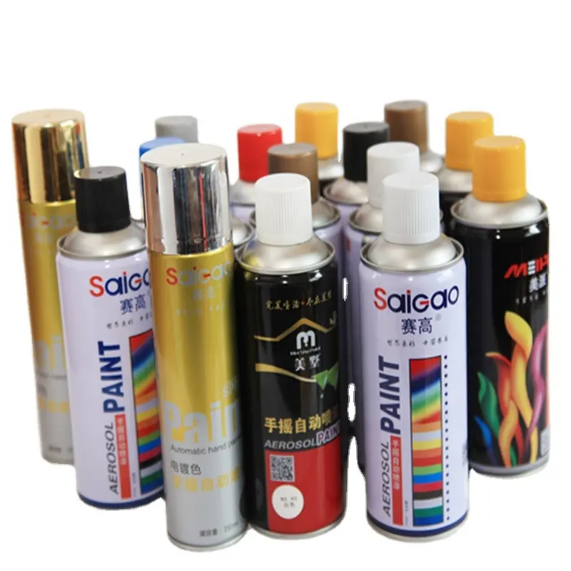 400ml Können Acryl Harz Basierend Spray Farben Aerosol Spray Farbe