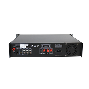 Sistema de música de fondo, mezclador de Audio de 70W con micrófono/USB/ Aux/sintonizador/entrada SD