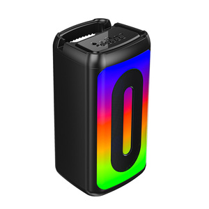 MODORWY双3英寸台式TWS扬声器版本5.1 16W 3000毫安时5-7小时RGB灯调频辅助TF USB兼容WiFi - Product Image 3