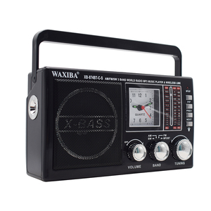 Multi Funzione AM/FM/SW 3 Band Del Mondo Ricevitore Radio Portatile del Pannello Solare Esterna Ricaricabile Radio con la Torcia Puntatore Orologio - Product Image 3