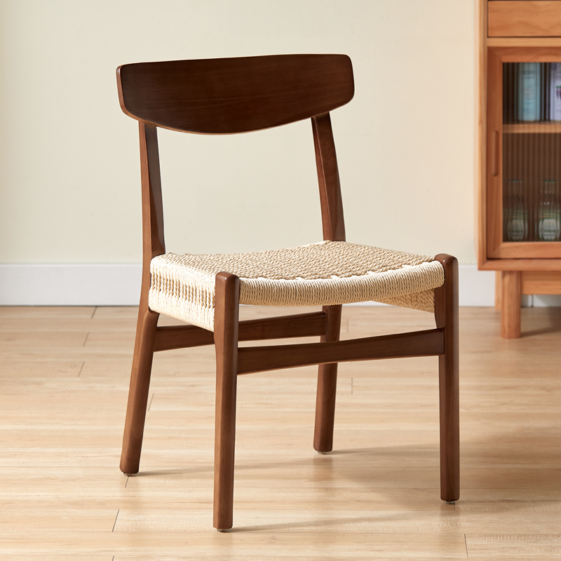 Rope Chair, Walnut Color