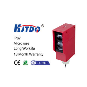 KJT cuadrado a través de haz retro reflectante difuso Sensor fotoeléctrico reflectante 2M 10M 40M 10-30VDC 3 hilos NPN PNP infrarrojo - Product Image 5