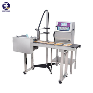 Macchina di codifica della data della stampante a getto d'inchiostro di Zhitong per il funzionamento dei cosmetici macchina di produzione automatica della linea di stampa - Product Image 1