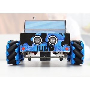 Smart Car Robot Kit Programmierung Ausbildung Verfolgung Ultraschall Hindernis vermeidung Offroad-Roboter auto Kompatibel mit Arduino UNO