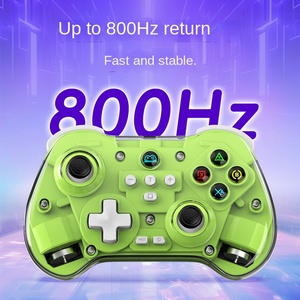 <strong>6</strong> Axis Sensor Dual Vibration Portable Handheld Wireless Joystick Gamepad Bluetooth Game Controller for Switch Android IOS PC - Product Image 5