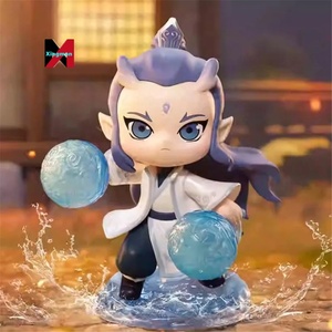 本物のネザ2征服ドラゴンキング生まれボンドシリーズブラインドボックスおもちゃかわいい漫画Ne Zha Ao Bingフィギュアデスクトップデコレーション