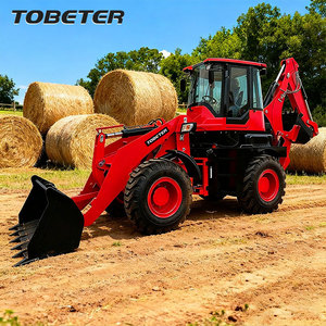 Tobeter trang trại Máy Digger với loader và backhoe với nhanh chóng vận chuyển mini máy xúc backhoe loader - Product Image 2