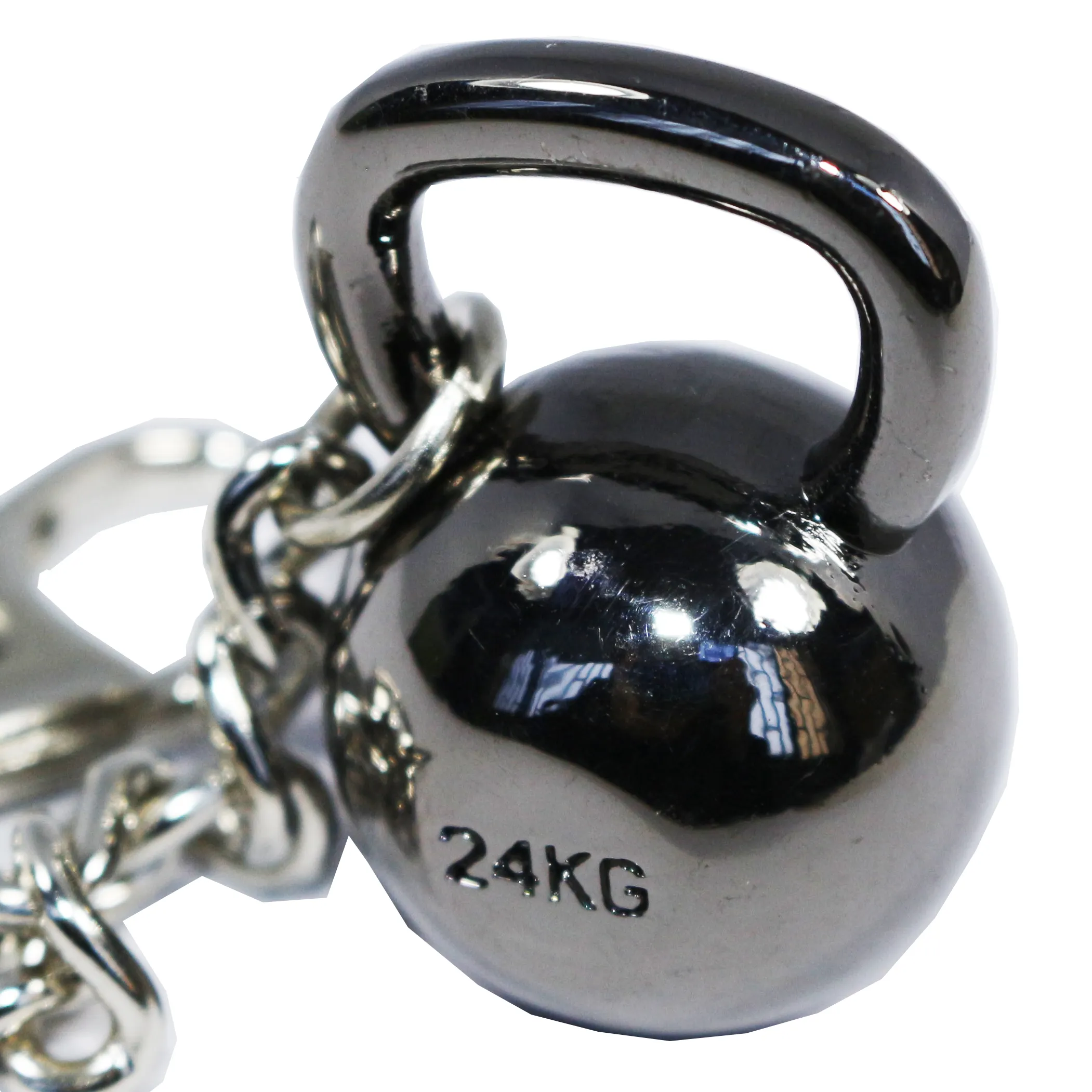 Men's Gym Equipment Sport Fitness 3D Mini Barbell Kettlebell shape Keychain for Gym Promotional Souvenir