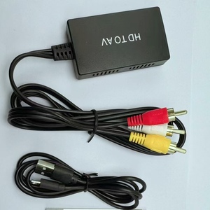 HD-compatible <strong>to</strong> AV/ <strong>RCA</strong> Converter Video Audio Adapter Supports PAL/NTSC for TV - Product Image 3