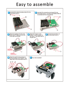 DIY Robotic Kit STEM APP Codier roboter Toy Science & Engineering Spielzeug Wireless & Sprach steuerung Bausteine Sets