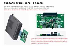 Mini unidad de sistema Ops de ordenador 4K para Pizarra Interactiva, Aula inteligente, uso de conferencias, Chip I3 i5 i7 H310, PC OPS - Product Image 5