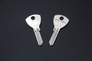 AB76 1850L giriş araç tuşları malzemeleri rahat demir kol kapı kilidi anahtarsız demir anahtar boş uygun giriş sistemi ile - Product Image 4