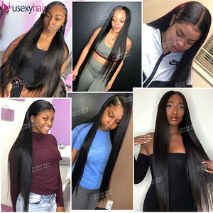 Commercio all'ingrosso 100% grezzo con cuticola di capelli vergini vergini lisci a doppio tiratura 10A 12A 15A vietnamiti fasci di capelli crudi venditori - Product Image 5