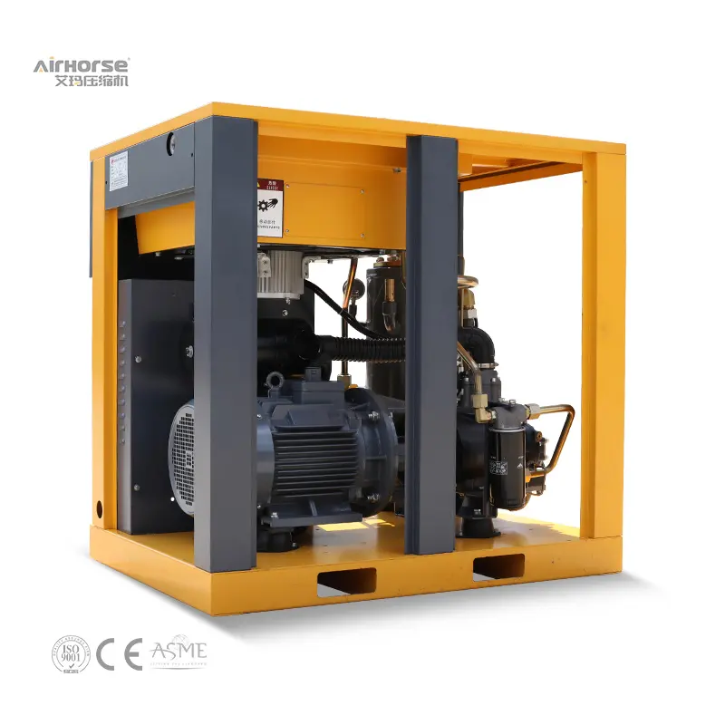 Compressore d'aria rotativo a vite una produzione di compressori a servizio completo
