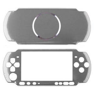 อลูมิเนียมปกแข็งสำหรับ PSP 3000บางคอนโซลปกหลังเชลล์ป้องกันสำหรับ PSP กรณีเชลล์