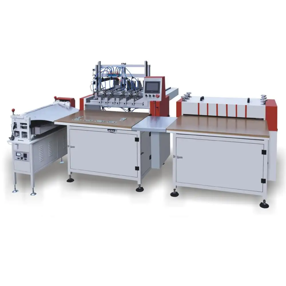 PKA-800 Semi-auto Lever Arch file making machine/case hardcover making machine/point menu making machine