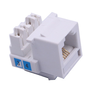 Werkzeug freie 110 IDC Cat3-Telefonbuchse, IP54-Zinklegierung, AMP-kompatibles UL/CE-, Industrie-und Telekommunikation gebrauch - Product Image 1