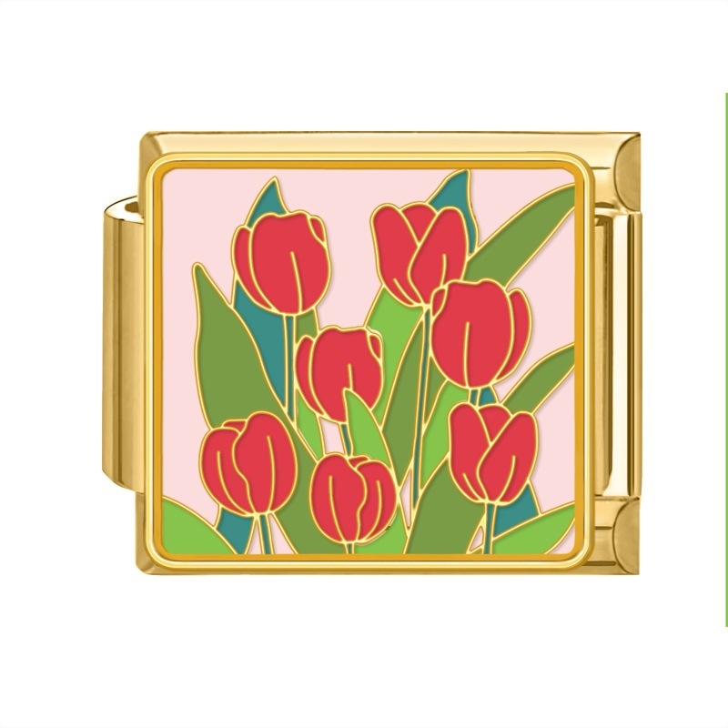 Gold background-floral-15