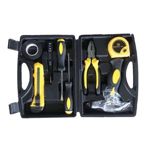 9 adet ev donanım el alet setleri çok fonksiyonlu ev ve onarım el aracı seti - Product Image 1
