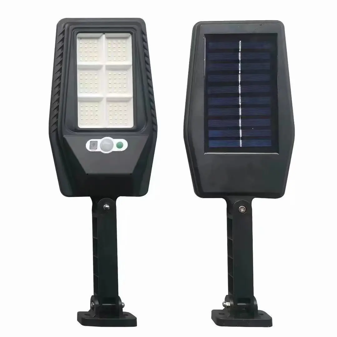 Lampu Taman LED tenaga surya, lampu jalan LED luar ruangan tahan air induksi otomatis lampu dinding tenaga surya terintegrasi