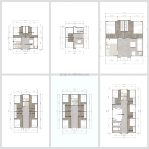 TS 20ft Miễn phí dịch vụ thiết kế nội thất Úc Granny phẳng di động prefab nhà biệt thự mô-đun nhỏ làm từ bảng điều khiển bánh sandwich - Product Image 4