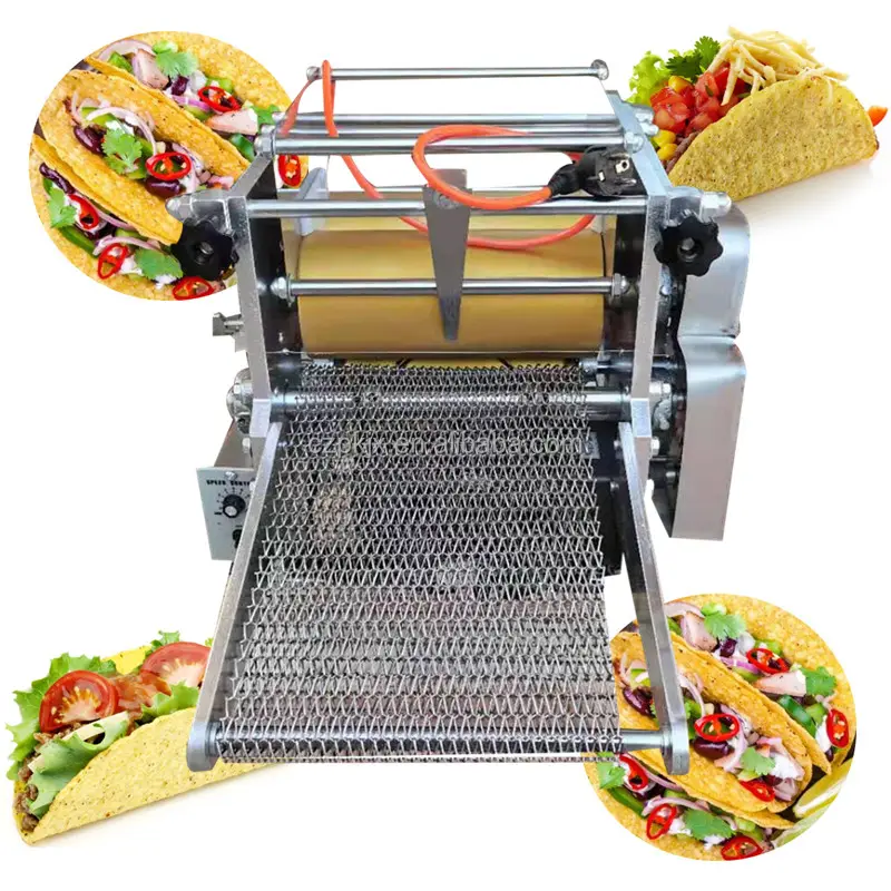 Venta caliente Tortilla automática que hace la máquina Tortilla Chips que hace la maquinaria de procesamiento México Tortilla de maíz que hace la máquina