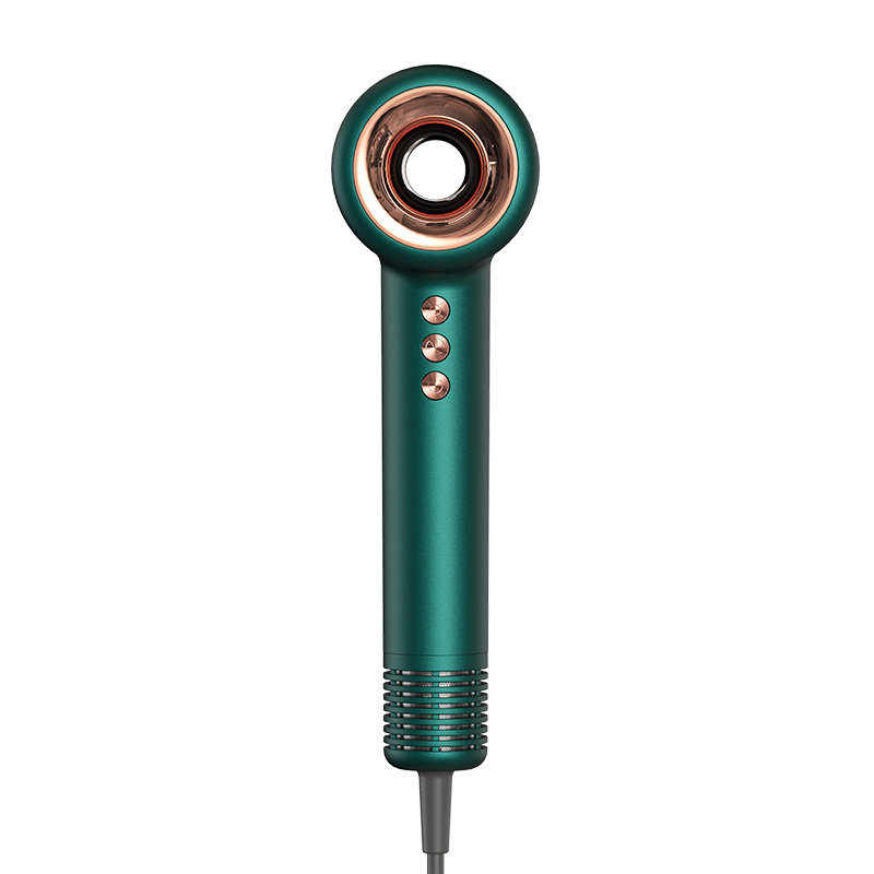 Green single hairdryer