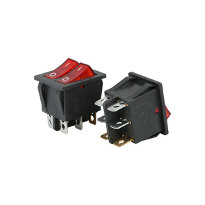 Fabrika kaynağı şık 20A 250V 3PST T85 9 Pin açma-kapama ışıklı Rocker anahtarı 220V fabrika kullanımı için - Product Image 3