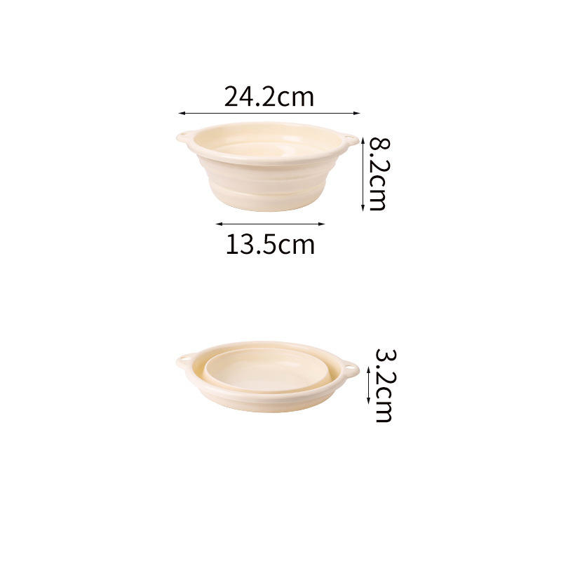 Grand, couleur crème