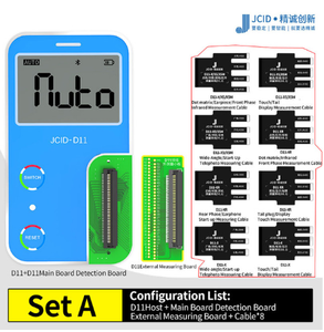 เครื่องทดสอบดิจิตอลมัลติฟังก์ชั่น JCID-D11สำหรับข้อมูลของเมนบอร์ดลัดวงจรตรวจสอบกล้องหน้า/มุมกว้าง/การซ่อมแซมและกว้างเป็นพิเศษ - Product Image 2