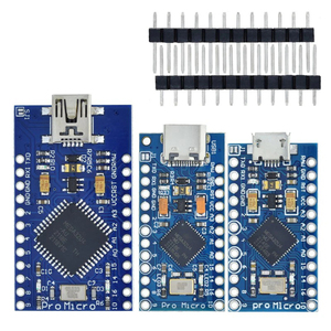 Pro Micro ATmega32U4 5V 16MHz sostituire ATmega328 Pro Mini con 2 righe Pin intestazione per Leonardo Mini interfaccia Usb - Product Image 4