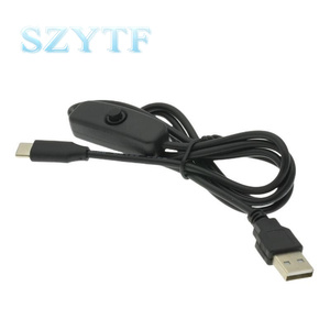 Universelles USB Typ C 5V 3A Ladekabel für Raspberry Pi 4 Stromkabel mit EIN/AUS-Schalter Für RPI 4 Modell B RPI 4B-Computer - Product Image 4