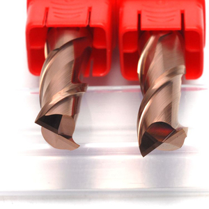 HRC55 parmak freze çakısı 2 flüt tungsten karbür parmak freze ANCA R0.5 R1.0 paslanmaz çelik için karbür end mill - Product Image 3