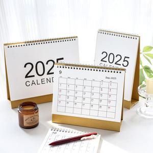 2025 настольный календарь, печать на заказ, планирование, записная книжка, даты, таблицы, календари - Product Image 1