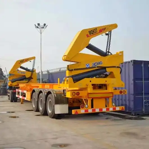 China OEM 3 Ejes 40ft Heavy Duty Container Side Loader con marco reforzado y alta eficiencia - Product Image 5