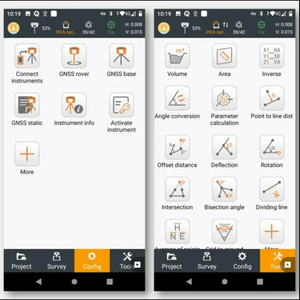 Potente software de campo RTK CHCNAV Landstar8 Programa de aplicación de sistema operativo Android para topografía RTK GNSS - Product Image 3