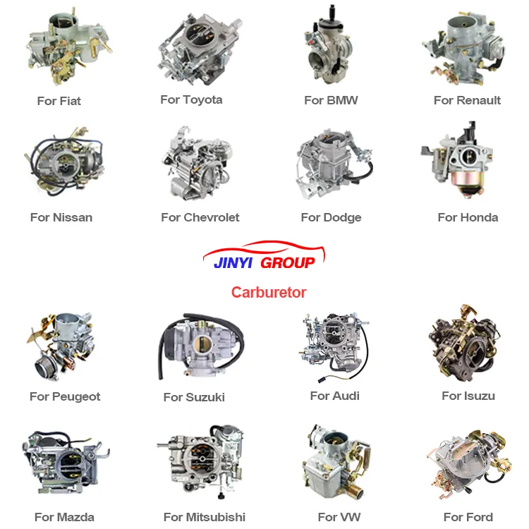 Phụ tùng ô tô xe bộ chế hòa khí cho Renault Mitsubishi TOYOTA Suzuki Kia Mazda Nissan Peugeot cho Suzuki Honda VW Daewoo