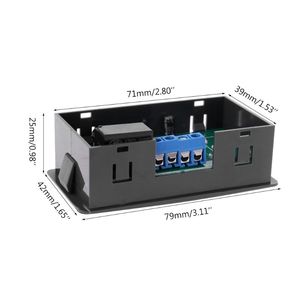 0.1s-999h Timer conto alla rovescia modulo di controllo del ciclo programmabile tempo Delay relè a doppio Display Timer relè 5V 12V 220V - Product Image 5