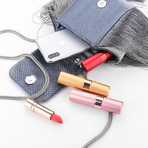 Xách tay 10ml 8ml nhôm Nước hoa <span class=keywords><strong>Atomizer</strong></span> nhà máy trực tiếp xoắn kim loại mỹ phẩm phun chai bơm bơm lại Sữa rửa mặt - Product Image 2