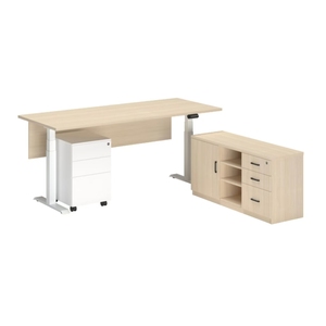 Electric Intelligent <strong>Computer</strong> Desk Simple Modern <strong>Multi</strong> <strong>Functional</strong> Home Office Furniture Adjustable Dining Use Metal Desk - Product Image 1