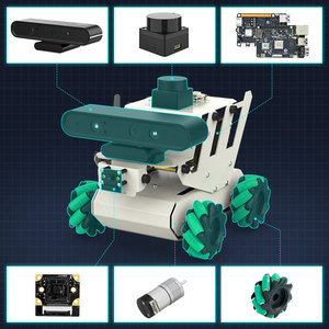 El robot RDK X3 X5 ROS2 con rueda Mecanum logra evitar obstáculos de navegación inteligente a través de la programación Jupyter Lab Python - Product Image 2