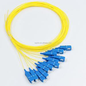 12 adet SC/APC SM paket Pigtail Fiber optik ekipman LSZH halojen-ücretsiz FTTH 5G 4G 3G ağları için - Product Image 5