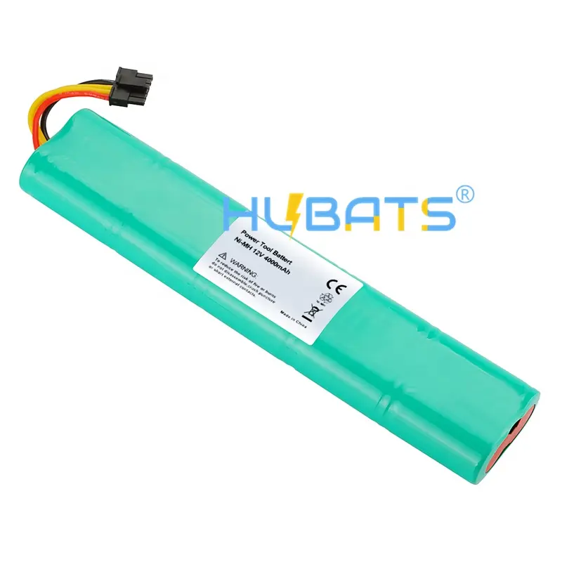 Elektrikli süpürge için 12V 4000mAh Nimh pil paketi 75 75 D75 D80 D85 robotlu süpürge 12V nimh pil 3600mah SC