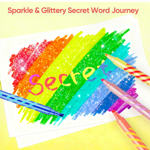 Canetas Marcadoras Glitter Joycat Atacado com Ponta Dupla Cores Glitter Metálicas para Crianças Fazer Cartões de Natal DIY - Product Image 6