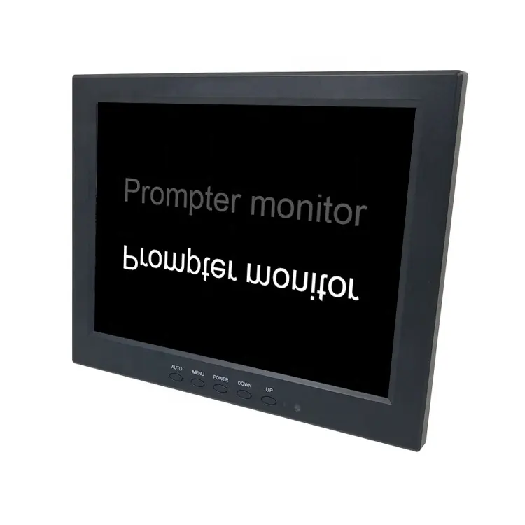 Màn Hình Hiển Thị 10 Inch 4 3 Prompter Teleprompter Reverse Monitor Với Chức Năng Gương Lật Hình Ảnh
