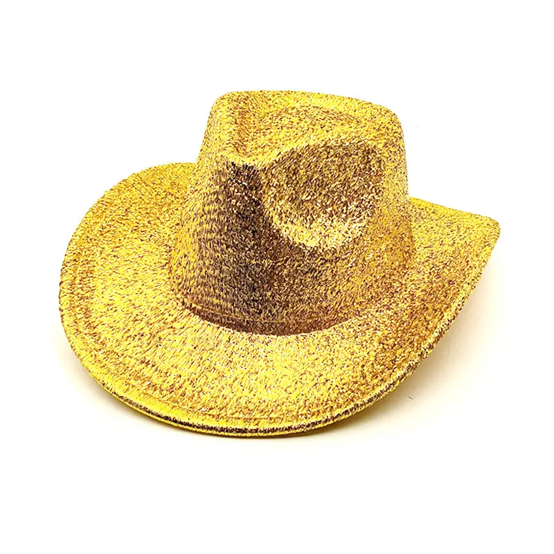 Sombrero de Cowboy de fieltro con plumas, accesorios de disfraz, gorra rosa de vaca para mujer y Niña