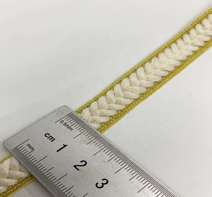 工厂制造的扁平管状编织棉绳绳连帽衫拉绳圆形拉绳服装 - Product Image 4