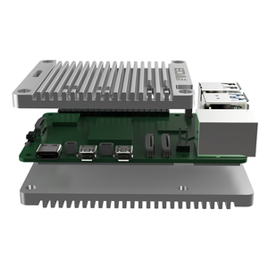 <strong>Raspberry</strong> <strong>Pi</strong> ED-Pi5Case-O Passive Cooling <strong>Open</strong> Aluminum CNC Case - Product Image 3
