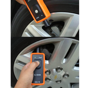 Sensore <span class=keywords><strong>TPMS</strong></span> del sistema del Monitor dell'allarme di pressione della gomma di automobile di EL-50448 per lo strumento di programmazione di EL-50448 di attivazione di ripristino dei veicoli G-M / Opel - Product Image 6