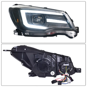 อัพเกรด Subaru Forester ไฟหน้าไฟหน้า 2013-2018 Full LED Dual เลนส์ไฟหน้าไฟหน้าชุด - Product Image 4